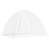 Vidaxl Neta de mosquitos con puertas Mongolia 220 Mesh 200x150x140 cm blanco