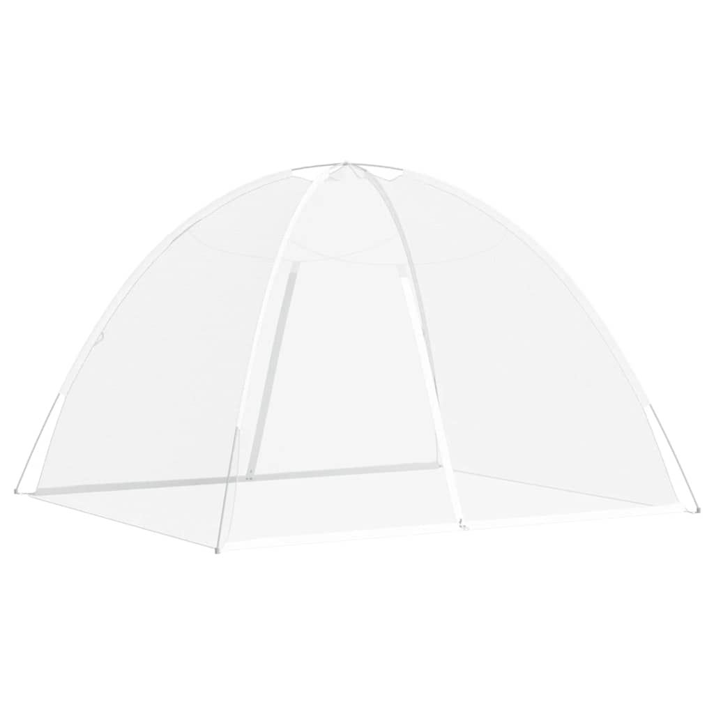 Vidaxl Mosquito Net con porte Mongolia 220 mesh 200x180x135 cm bianco