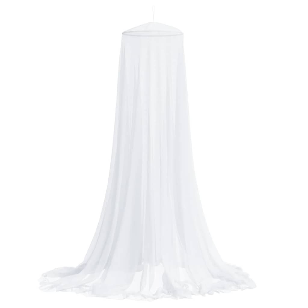 Vidaxl Mosquito Net per letto 220 mesh 56x56x220 cm bianco