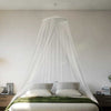 Vidaxl Mosquito Net per letto 220 mesh 56x56x220 cm bianco
