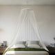 Vidaxl Mosquito Net per letto 220 mesh 56x56x220 cm bianco