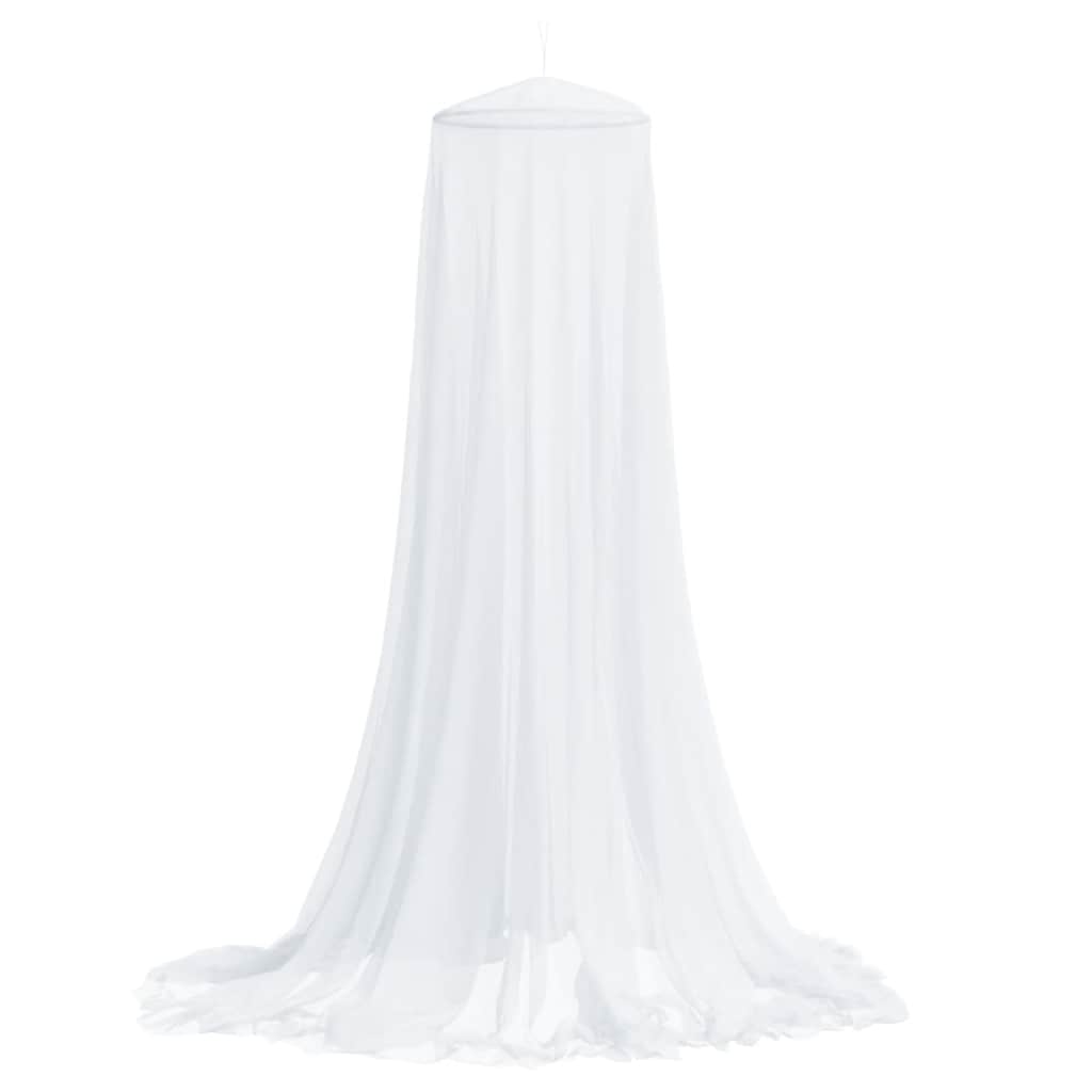 Vidaxl Mosquito Neta para la cama 220 Mesh 56x56x220 cm blanco