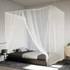 Vidaxl colgante mosquito net 156 malla 220x150x180 cm blanco