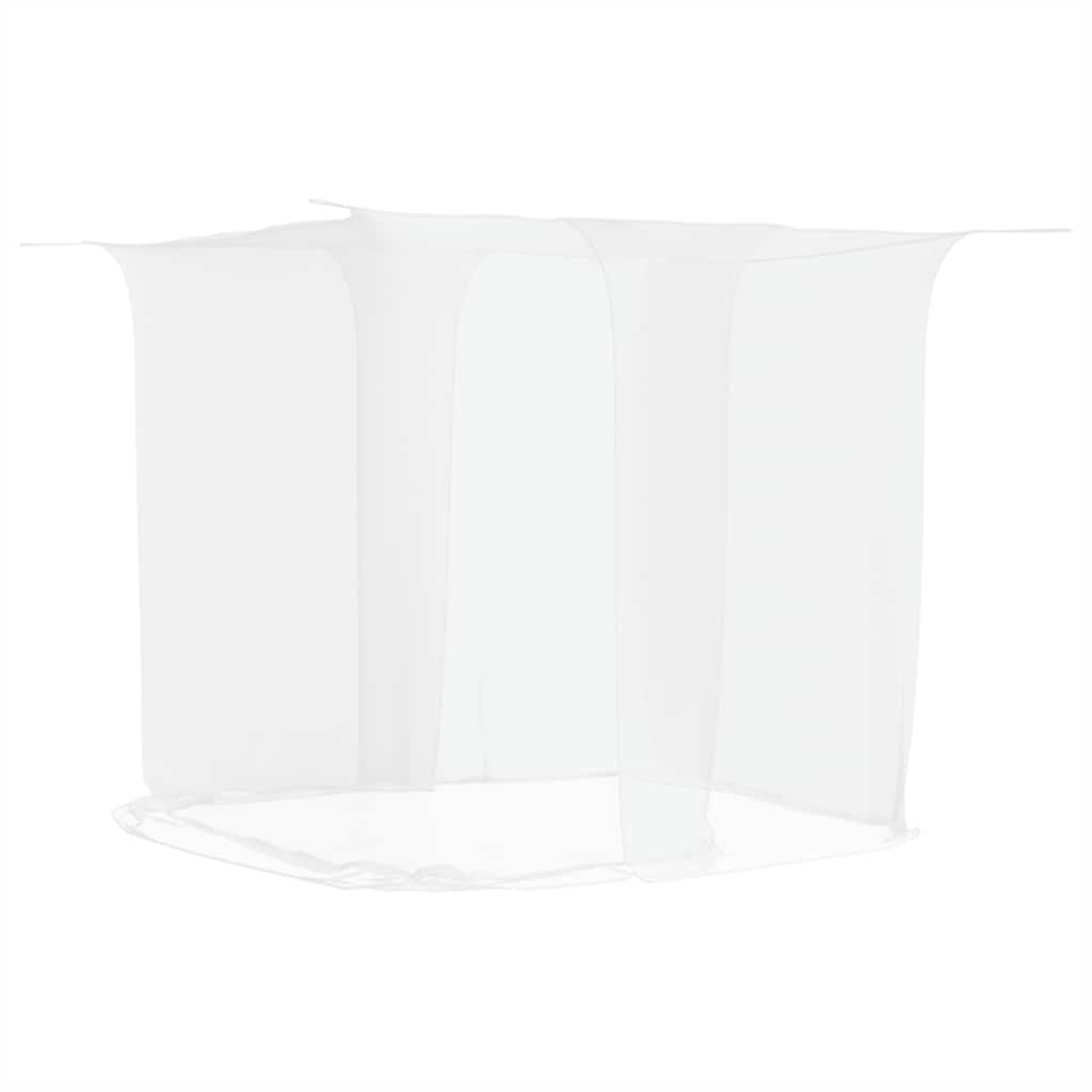 Vidaxl colgante mosquito net 156 malla 220x180x180 cm blanco