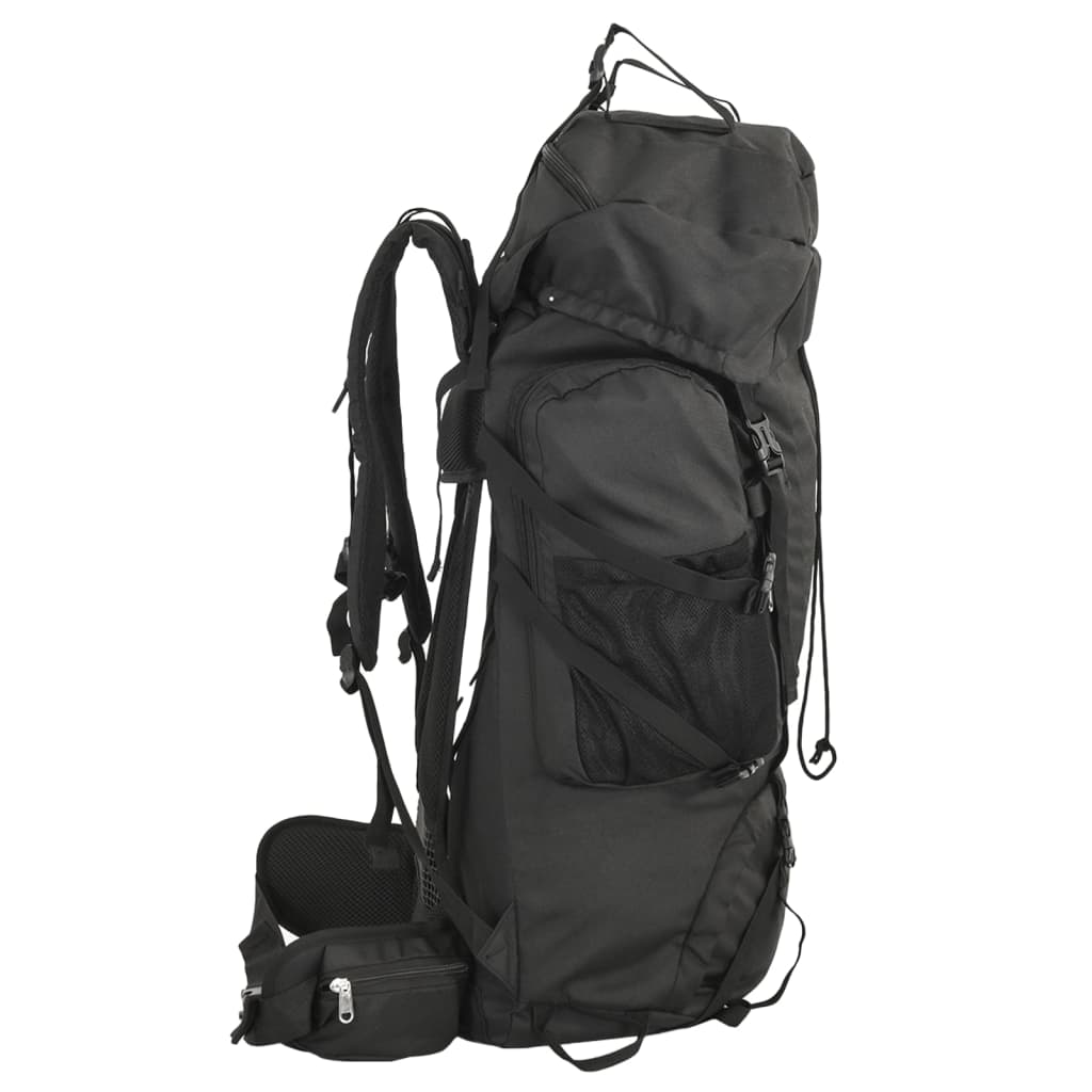 Vidaxl Walking Zackpack 60 l Oxford tessuto nero