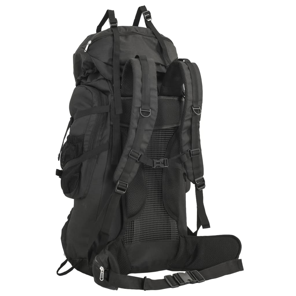 Vidaxl Walking Zackpack 60 l Oxford tessuto nero