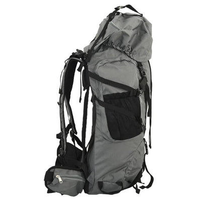 Vidaxl Walking Zackpack 60 l Oxford Fabric Grey