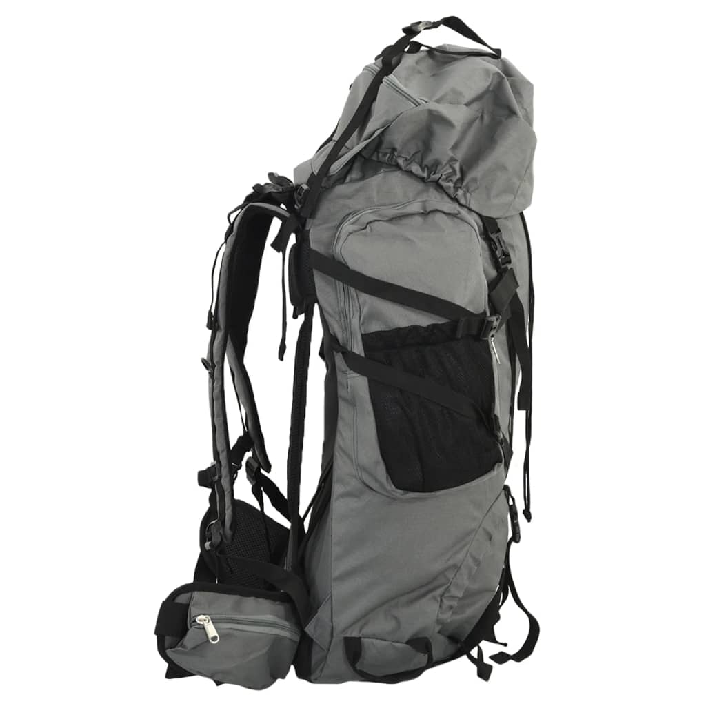 Vidaxl Walking Zackpack 60 l Oxford Fabric Grey