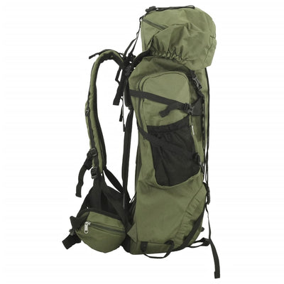 Vidaxl Walking Zackpack 60 L Oxford Fabric Army Green