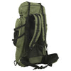 Vidaxl Walking Zackpack 80 L Oxford Fabric Army Green