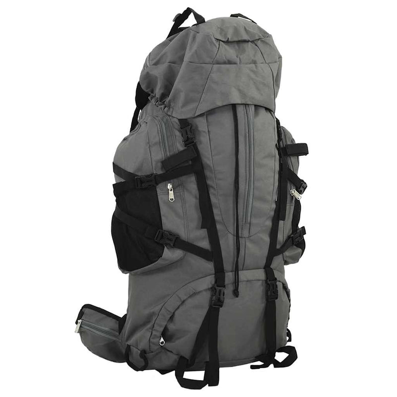 Vidaxl Walking Zackpack 100 l Oxford Fabric Grey