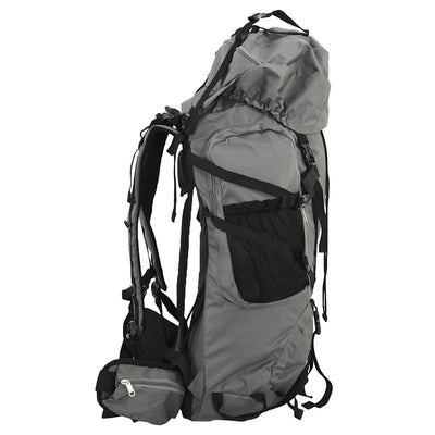 Vidaxl Walking Zackpack 100 l Oxford Fabric Grey