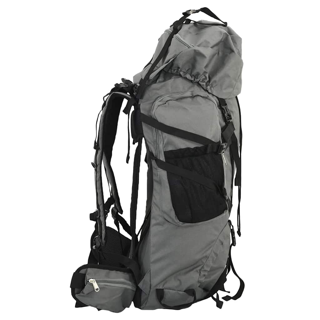 Vidaxl Walking Zackpack 100 l Oxford Fabric Grey