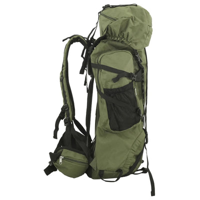 Vidaxl Walking Zackpack 100 L Oxford Fabric Army Green