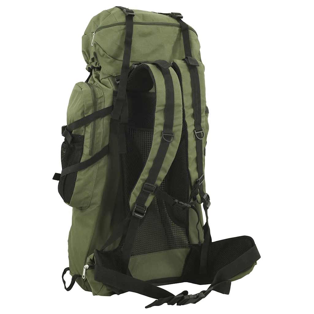 Vidaxl Walking Mackpack 100 L Oxford Fabric Army Green