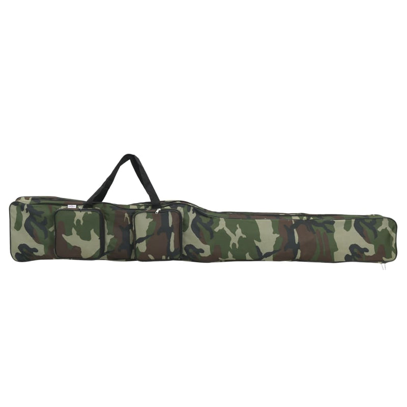 Vidaxl Hengeltas 150 cm camuflage Oxford tessuto verde