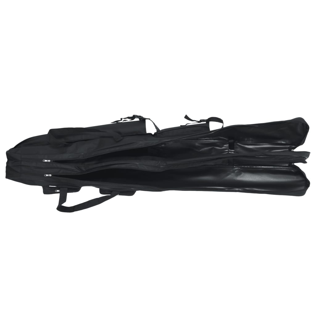 Vidaxl Hengeltas 150 cm tessuto oxford nero
