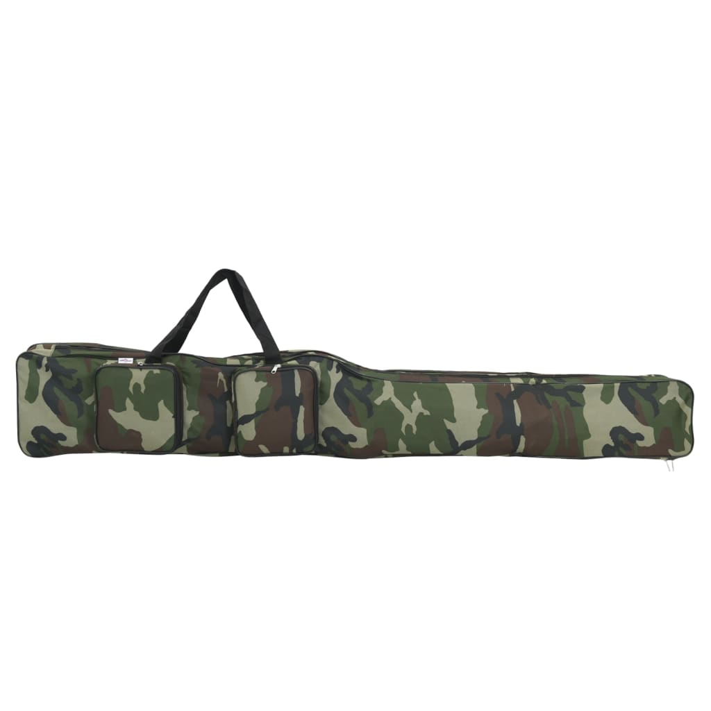 Vidaxl Hengeltas da 160 cm camuflage oxford tessuto verde