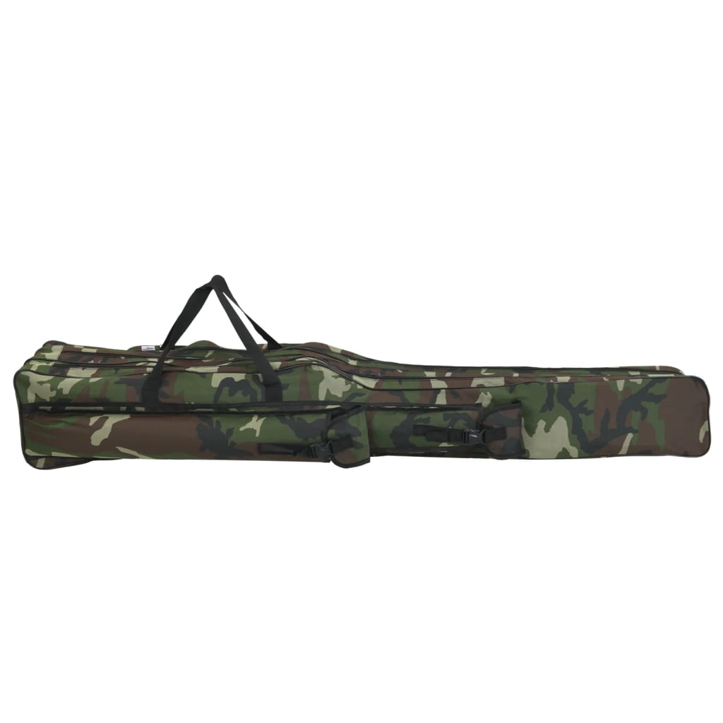 Vidaxl Hengeltas da 160 cm camuflage oxford tessuto verde