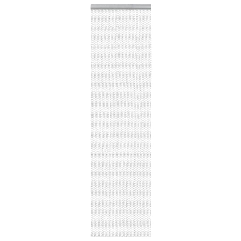 Catene di tenda a mosca vidaxl 56x202 cm in alluminio