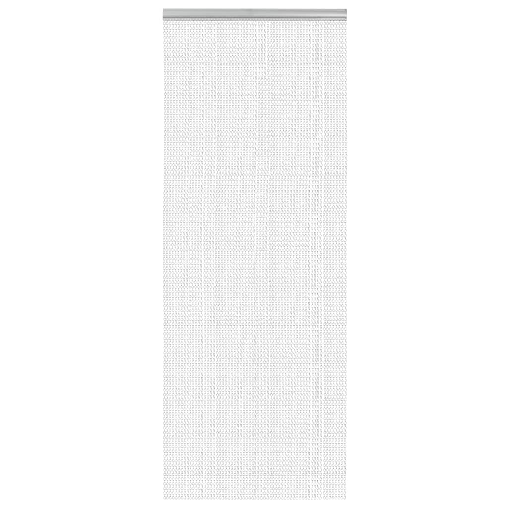 Catene di tenda a mosca vidaxl 80x201 cm in alluminio
