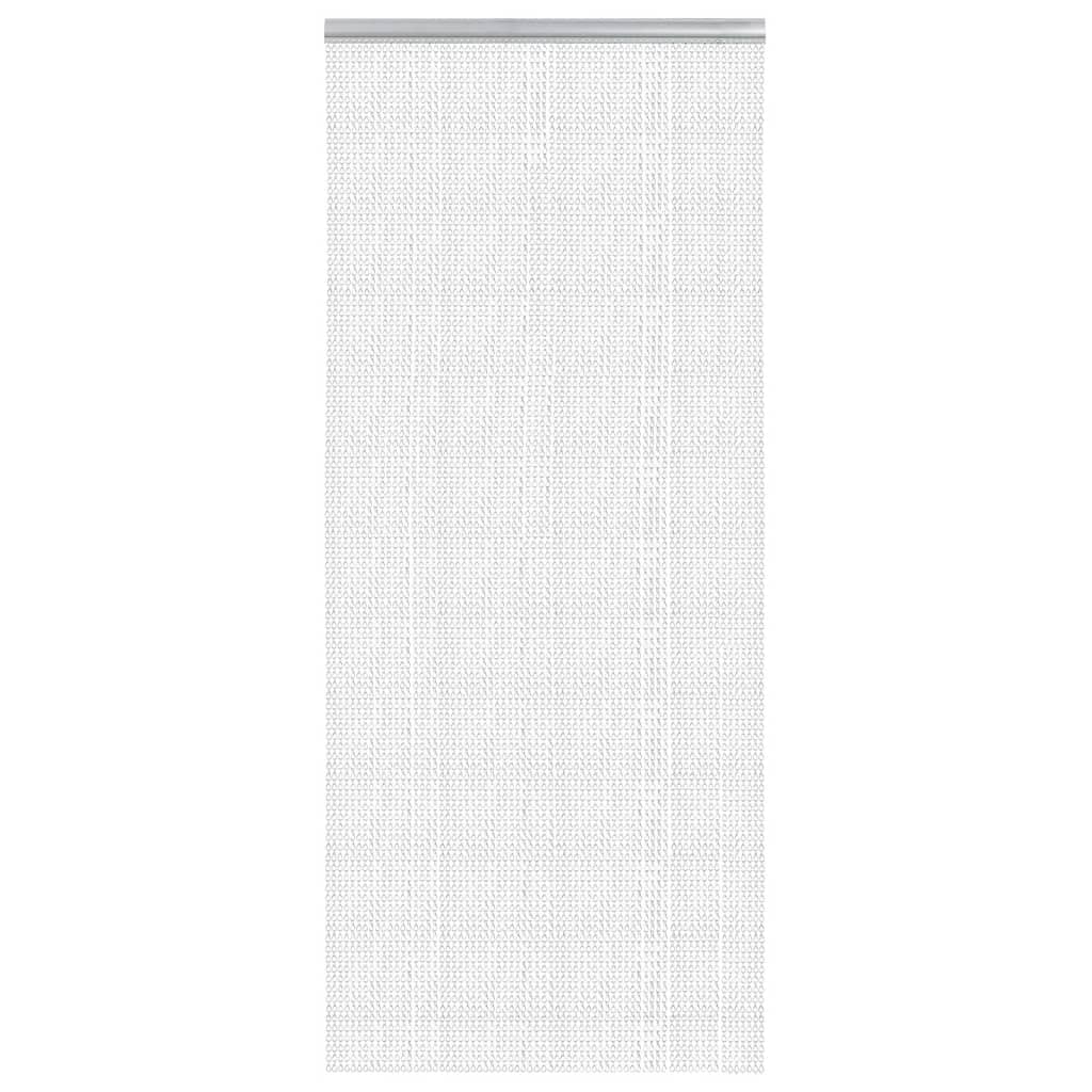 Catene di tenda a mosca vidaxl 90x212 cm in alluminio