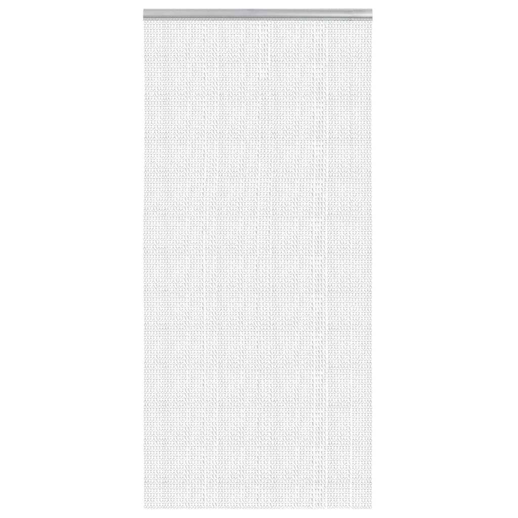 Catene di tenda a mosca vidaxl 100x200 cm in alluminio