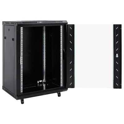 Vidaxl 15u netwerkkast met draaipoten 19 ip20 60x45x86 cm