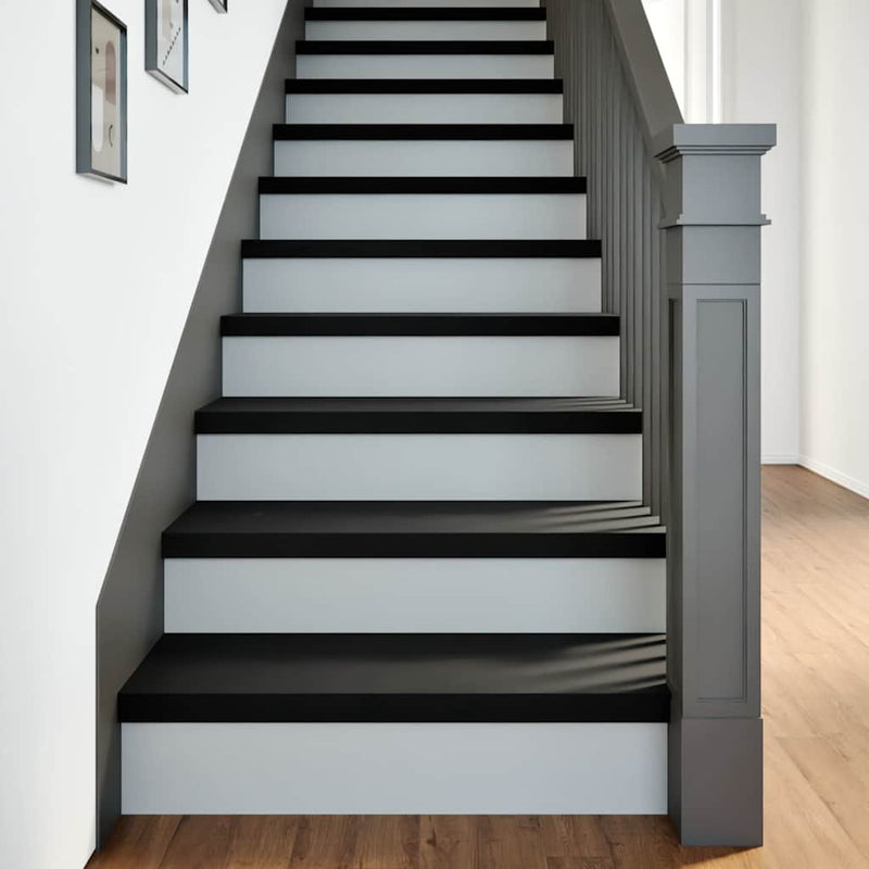 Vidaxl traptreden 4 st 70x30x2 cm massief eikenhout donkerbruin