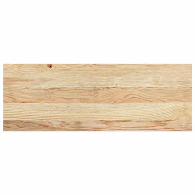 Vidaxl Pasos 2 ST 70x25x2 cm de roble sólido no tratado