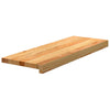 VIDAXL Passi 2 ST 70x25x2 cm Oak Solid Light Brown