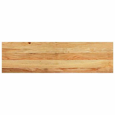 Vidaxl pasos 2 st 90x25x2 cm de roble sólido marrón claro