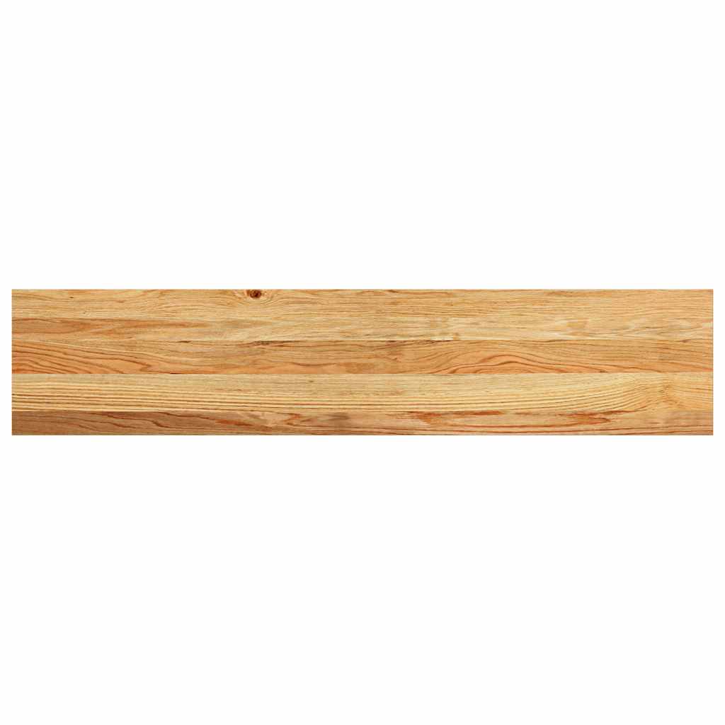 VIDAXL Passi 2 ST 120x25x2 cm Oak Solid Light Brown