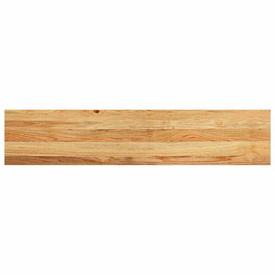 Vidaxl pasos 2 st 120x25x2 cm de roble sólido marrón claro