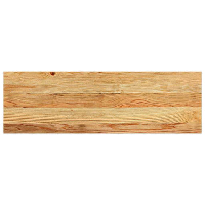 Vidaxl pasos 2 st 80x30x2 cm de roble sólido marrón claro
