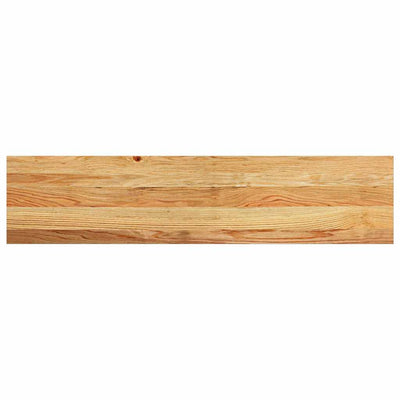 Vidaxl pasos 2 st 110x30x2 cm de roble sólido marrón claro