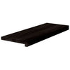 VIDAXL Passi 2 ST 70x30x2 cm Oak Solido marrone scuro