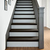 VIDAXL Passi 2 ST 80x30x2 cm Oak Solido marrone scuro