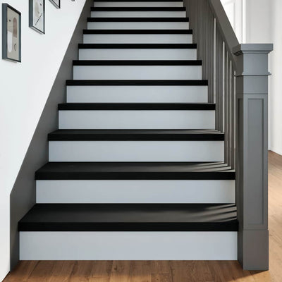 VIDAXL Passi 2 ST 90x30x2 cm Oak Solido marrone scuro