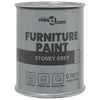 Vidaxxl pintura para muebles gris 10 x 10 x 12 cm impresión de pared