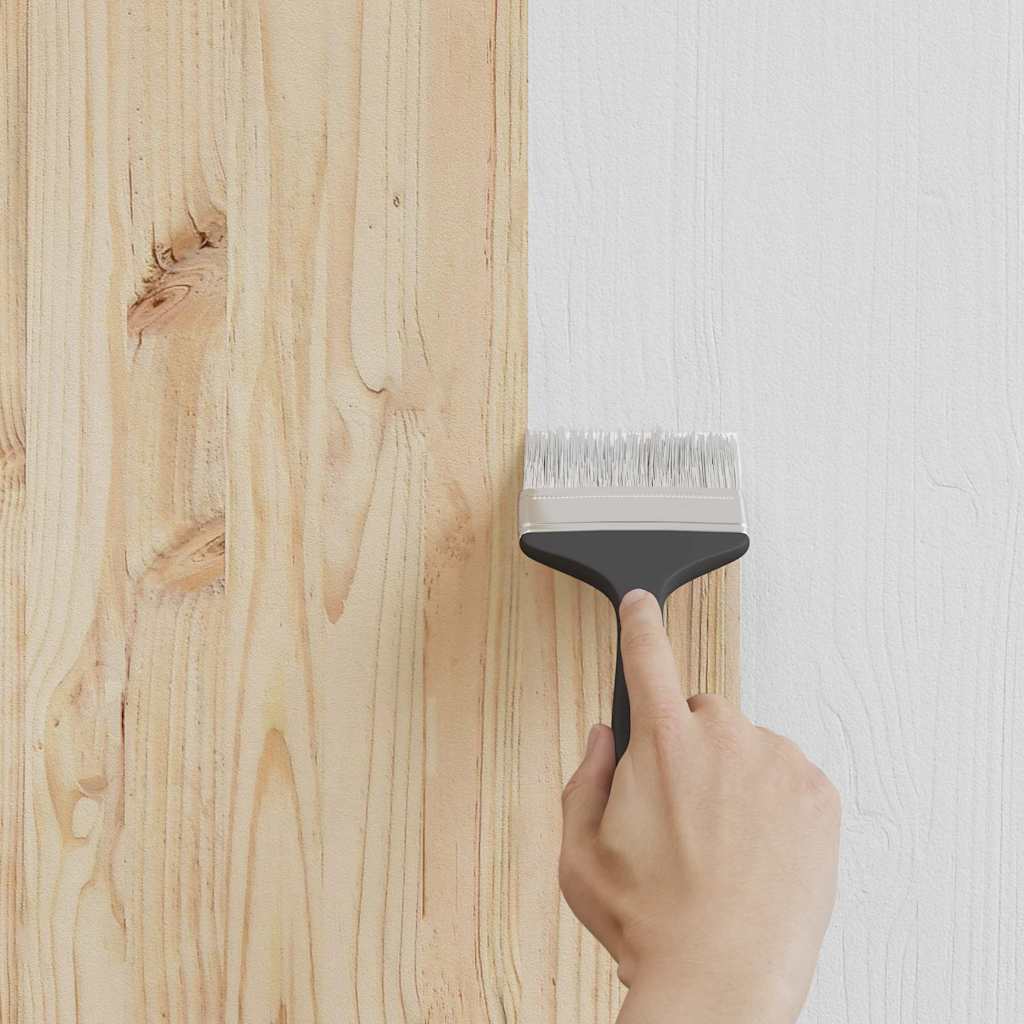 Vidaxxl pintura para madera gris 16,5 x 16,5 x 16 cm cuadro decorativo