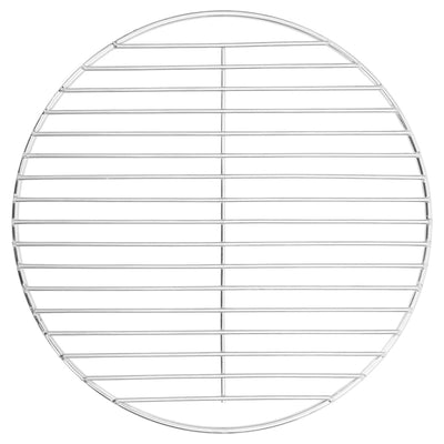Vidaxl Barbecue Grille rotondo Ø34,5 cm 304 in acciaio inossidabile
