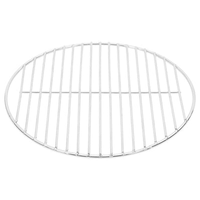 Vidaxl Barbecue Grille rotondo Ø34,5 cm 304 in acciaio inossidabile