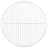 Vidaxl barbecuerooster rond ø44,5 cm 304 roestvrij staal