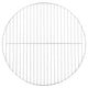 Vidaxl barbecuerooster rond ø44,5 cm 304 roestvrij staal