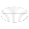 Vidaxl barbecuerooster rond ø44,5 cm 304 roestvrij staal
