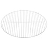 Vidaxl Barbacue Grille Round Ø50 cm 304 acero inoxidable