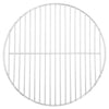 Vidaxl barbecuerooster rond ø37 cm 304 roestvrij staal