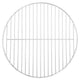 Vidaxl Barbecue Grille Round Ø37 cm 304 acero inoxidable