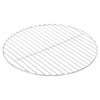 Vidaxl barbecuerooster rond ø37 cm 304 roestvrij staal